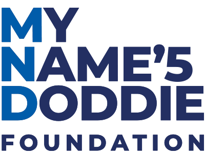 My Name'5 Doddie Foundation charity header illustration