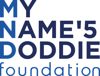 My Name'5 Doddie Foundation charity header illustration